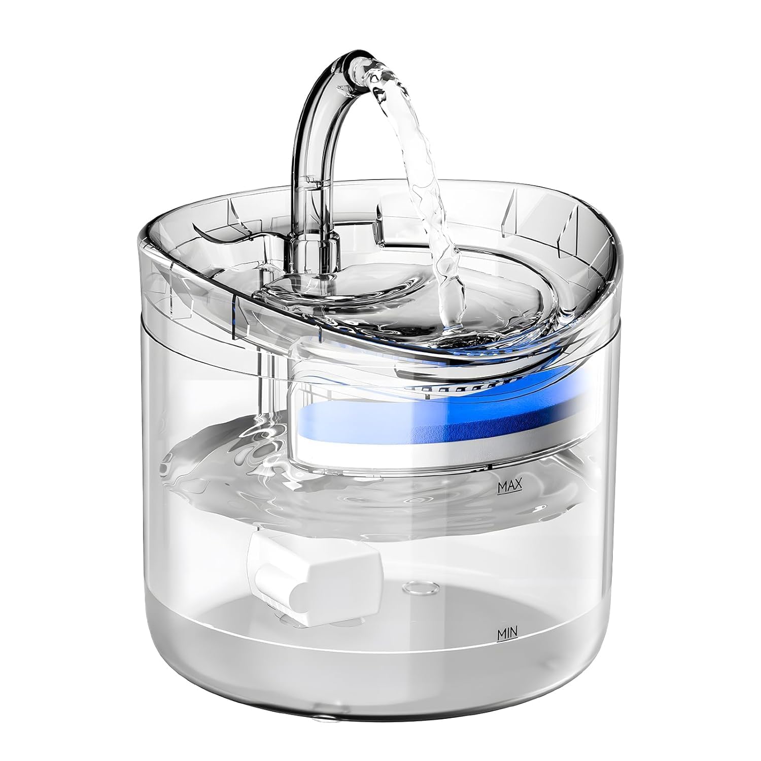 Automatic Sensor Drinking Dispenser Filter Electric Pet Water Fountain Cat Dog