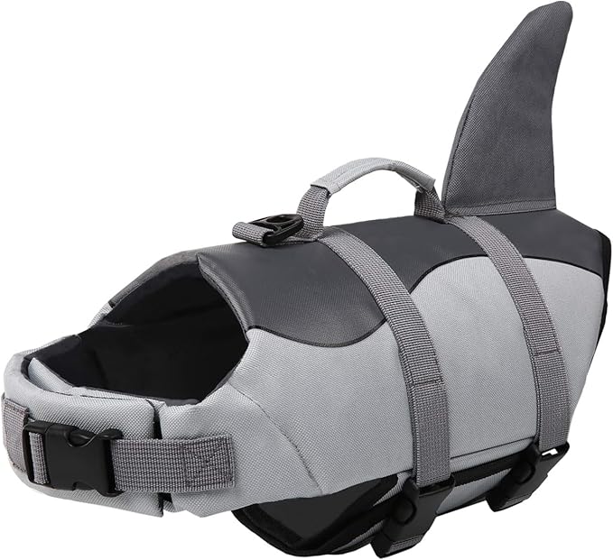 Swimming Boating Float Dog Life Jacket Pet Safety Vest Aid Buoyancy Lifesaver