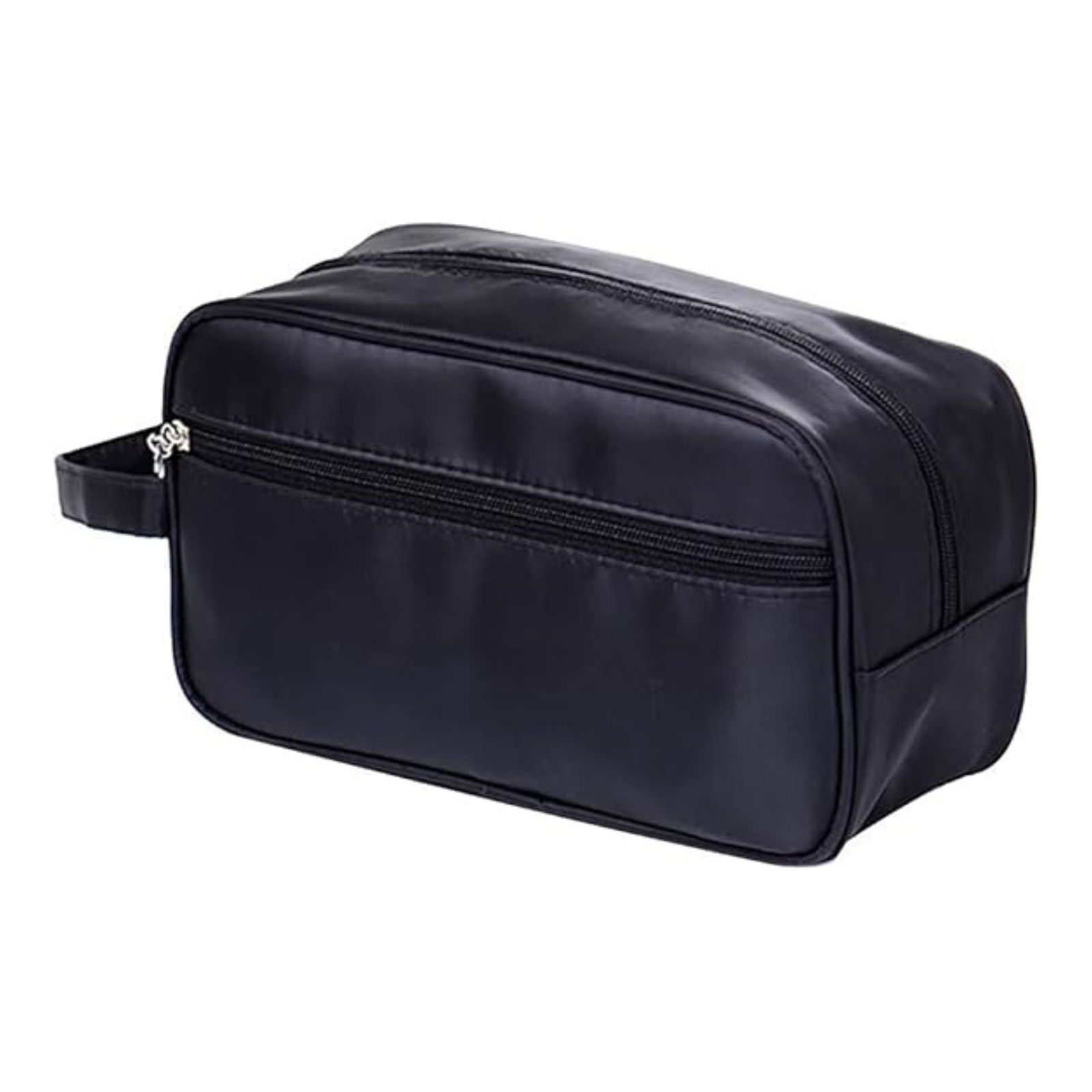Shower Bathroom Cosmetic Storage Waterproof Mens Toiletry Travel Bag Black