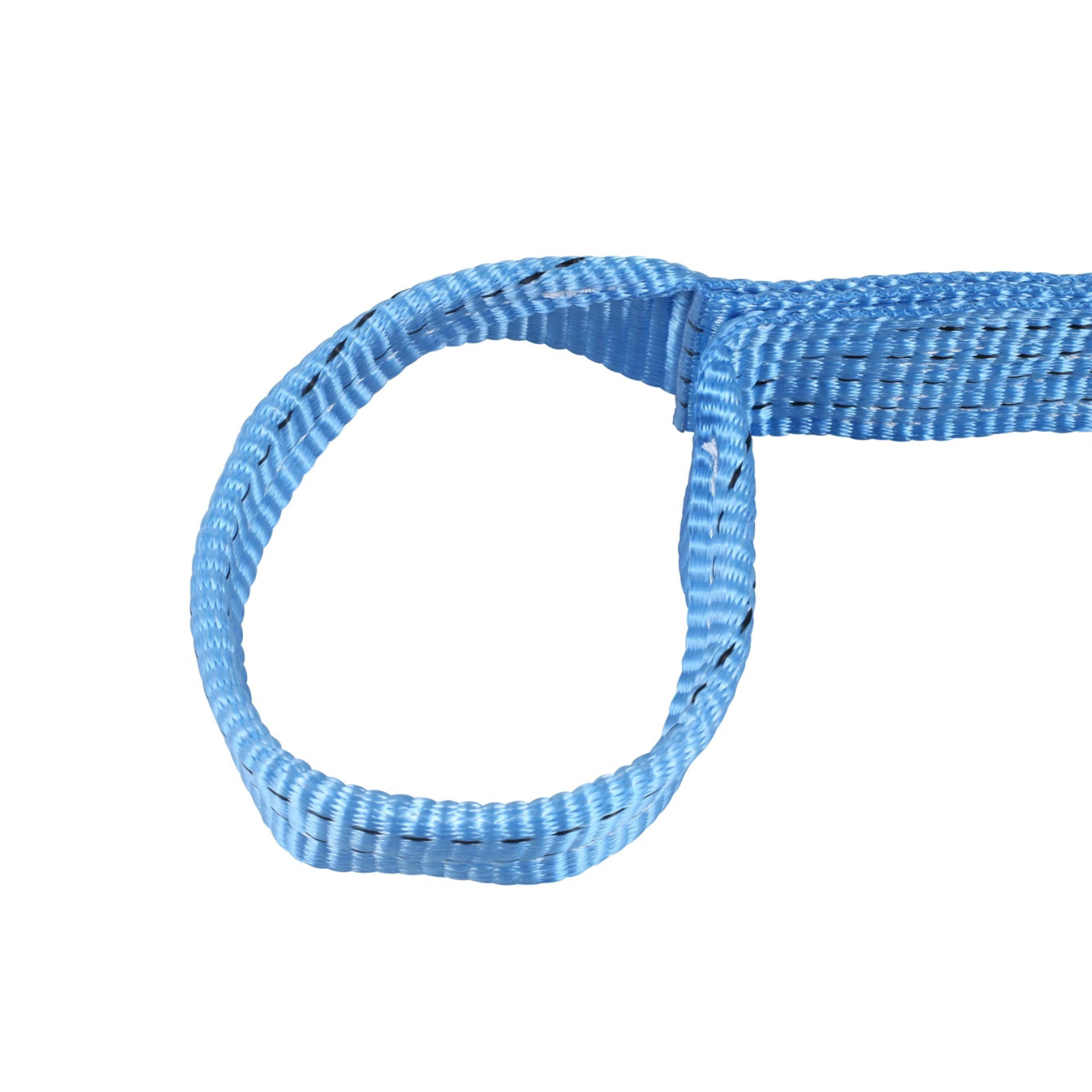 Wheel Tie Down Towing Load Restraint Car Carrying Blue Strap Loops 4Pcs