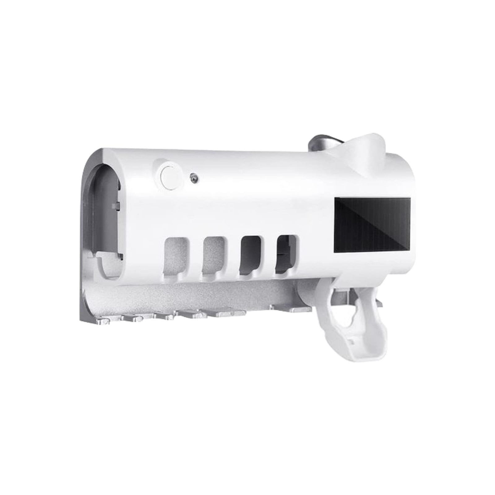 Automatic Toothpaste Dispenser Toothbrush Holder UV Steriliser Squeezer White