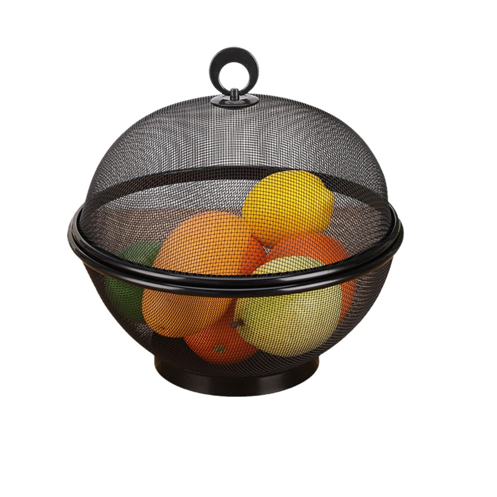 Fruit Multi-Function Kitchen Basket Lid With Drain Storage Container Tool