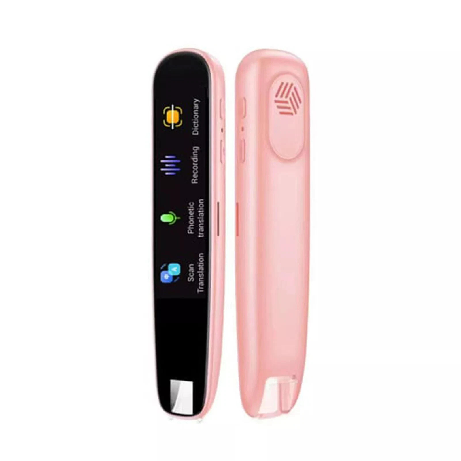 Pen Text Reading Smart Scan Translation 112+ Voice Language Translator Device Pink