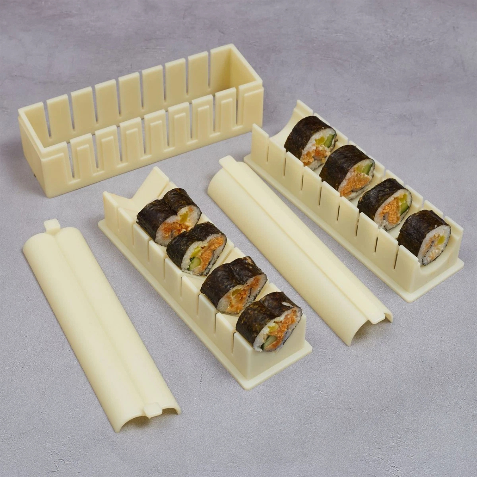 Sushi Maker DIY Kit Rice Roller Making Tool Homemade Kitchen Set