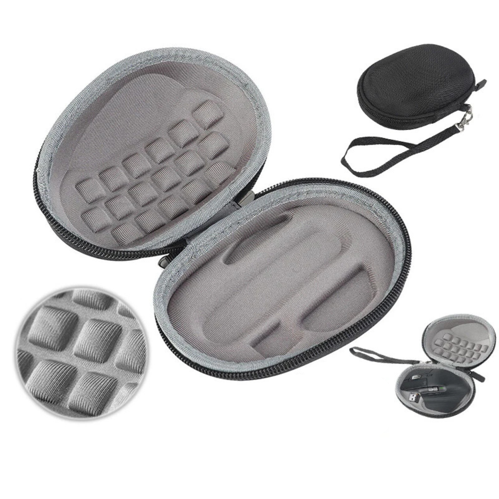 Gaming Mouse Travel Carrying Bag Storage Box Protective Case Organizer