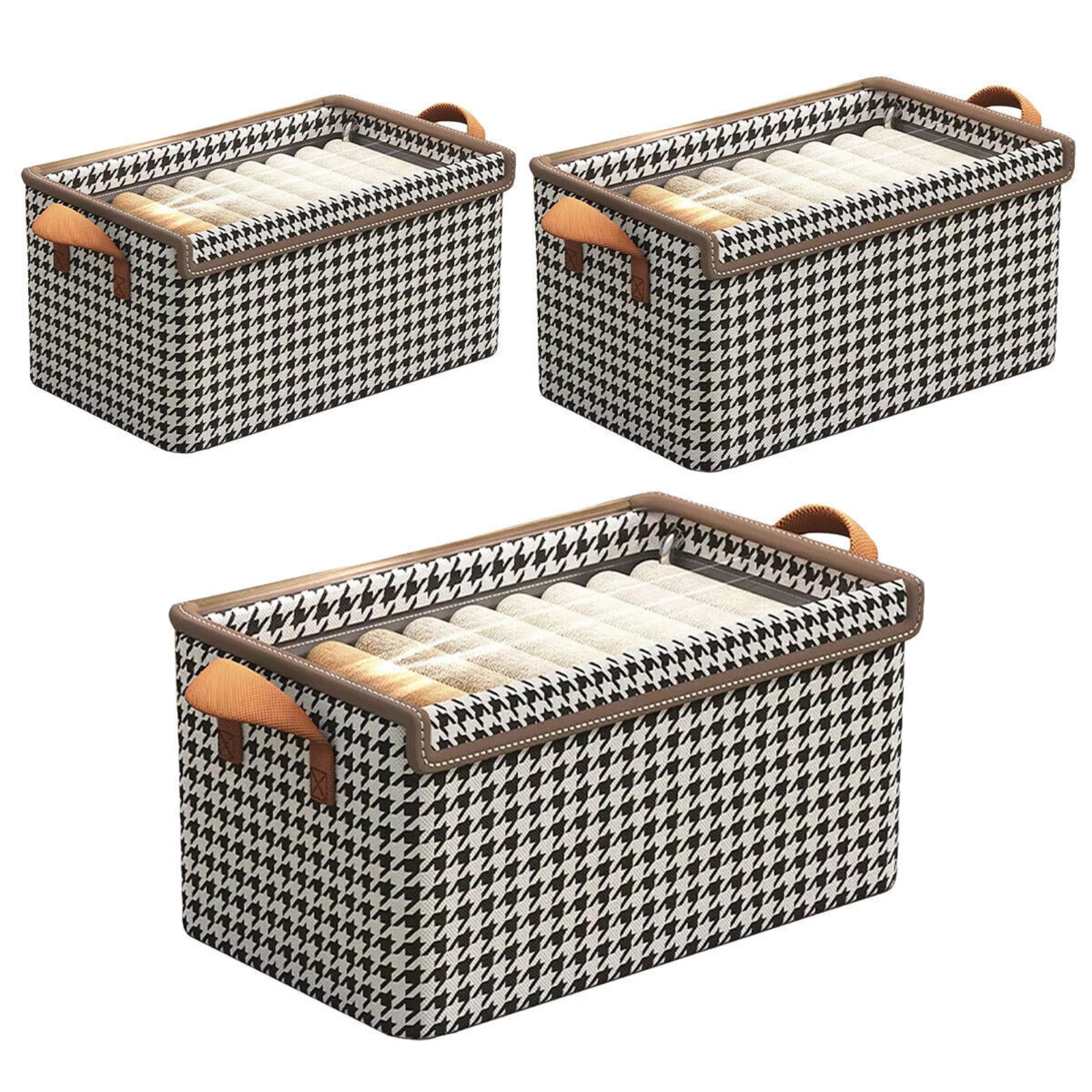 Clothes Foldable Storage Box Washable Organizer Large Capacity Bin