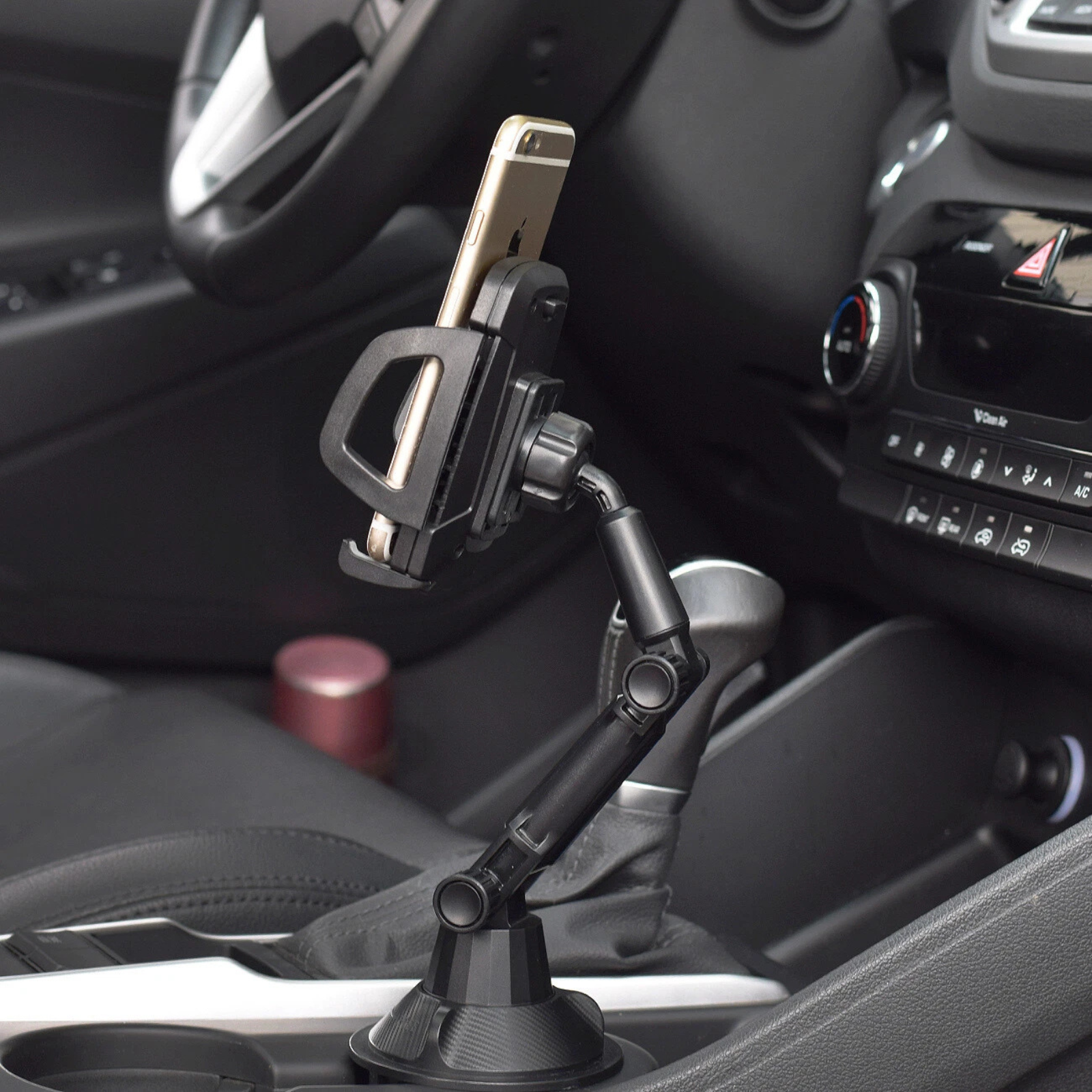 Universal Car Cup Holder Phone Mount Adjustable Stand Holder
