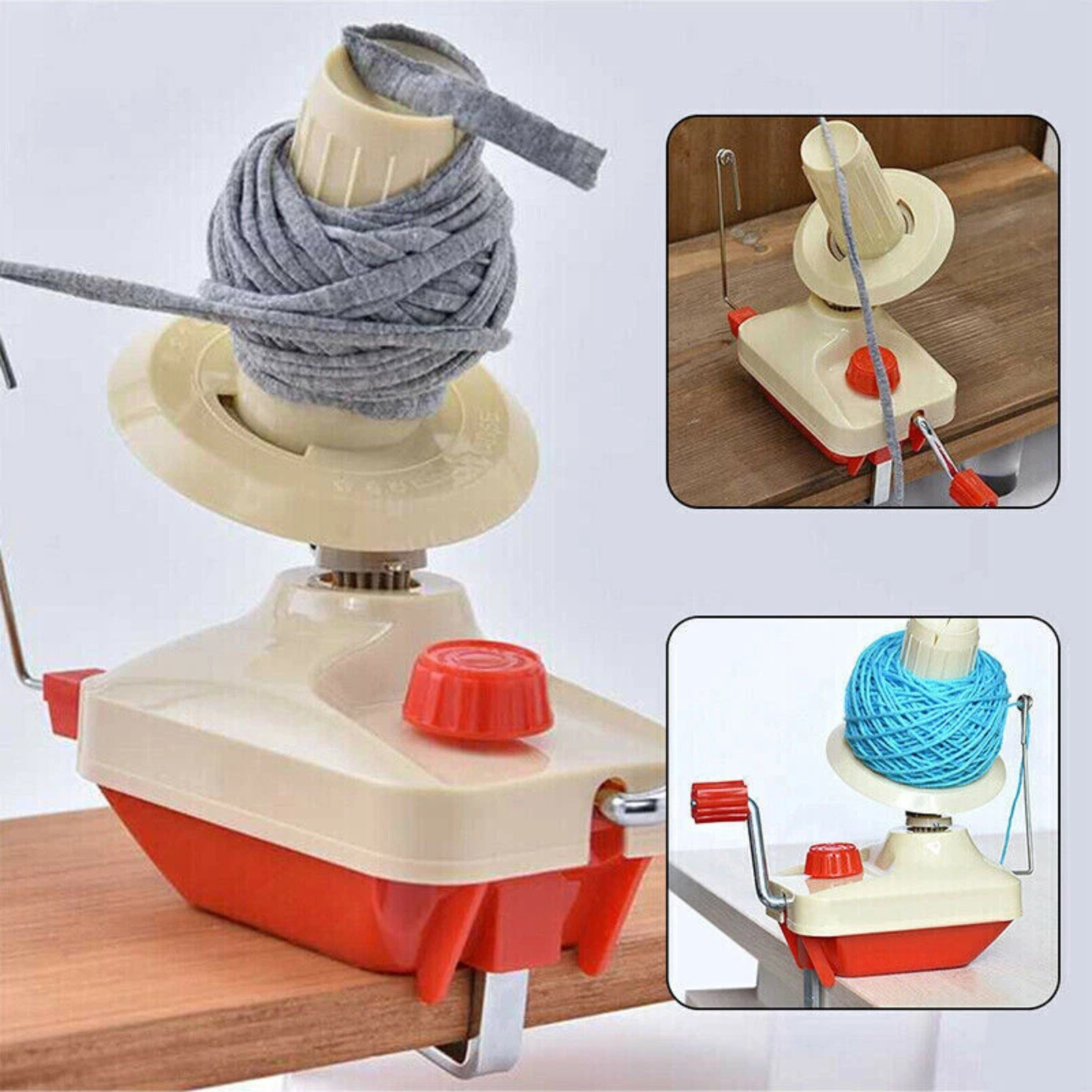Swift Yarn Fiber String Ball Wool Winder Holder Knitting Tool
