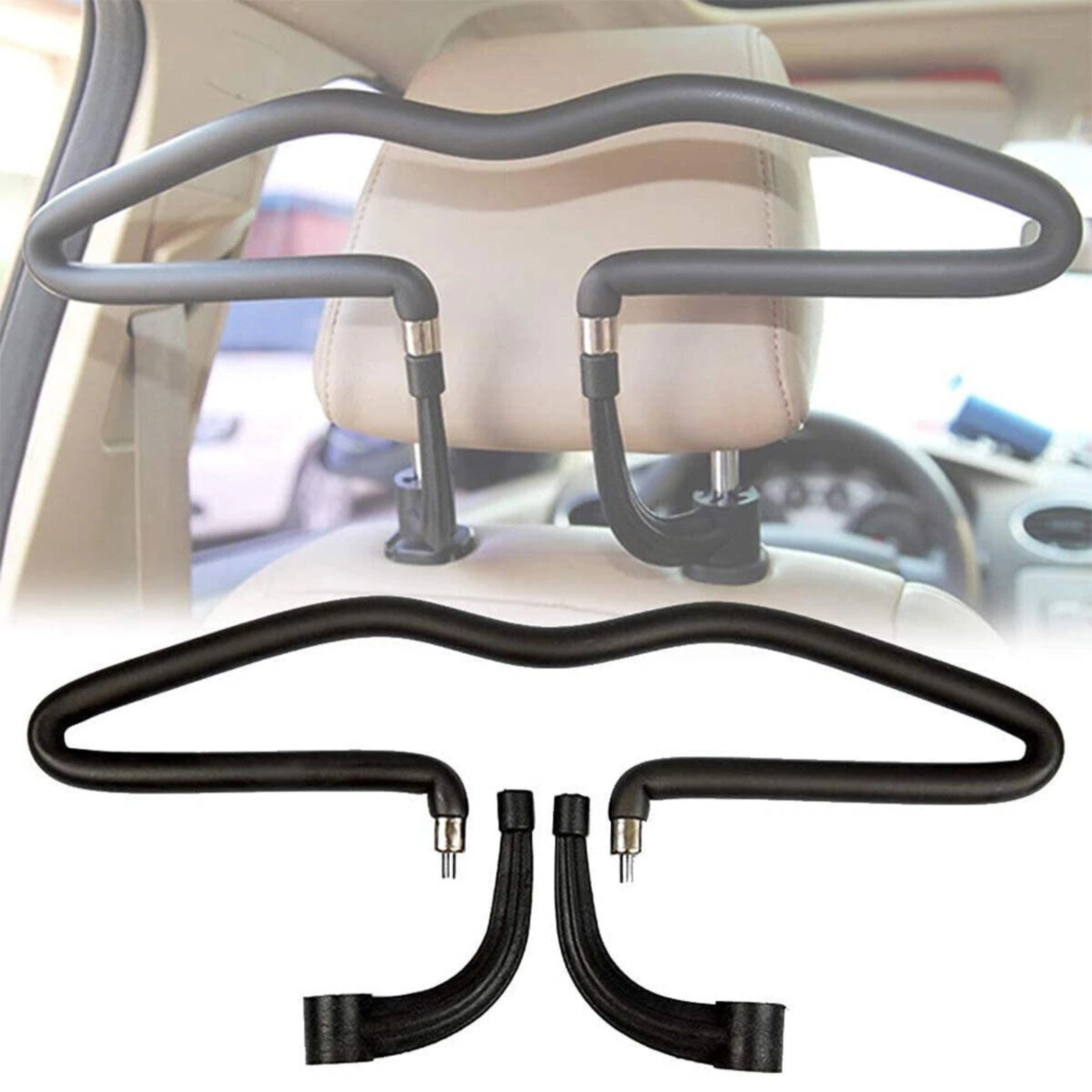 Hanger Car Seat Back Multifunctional Clothes Hook Storage Organizer