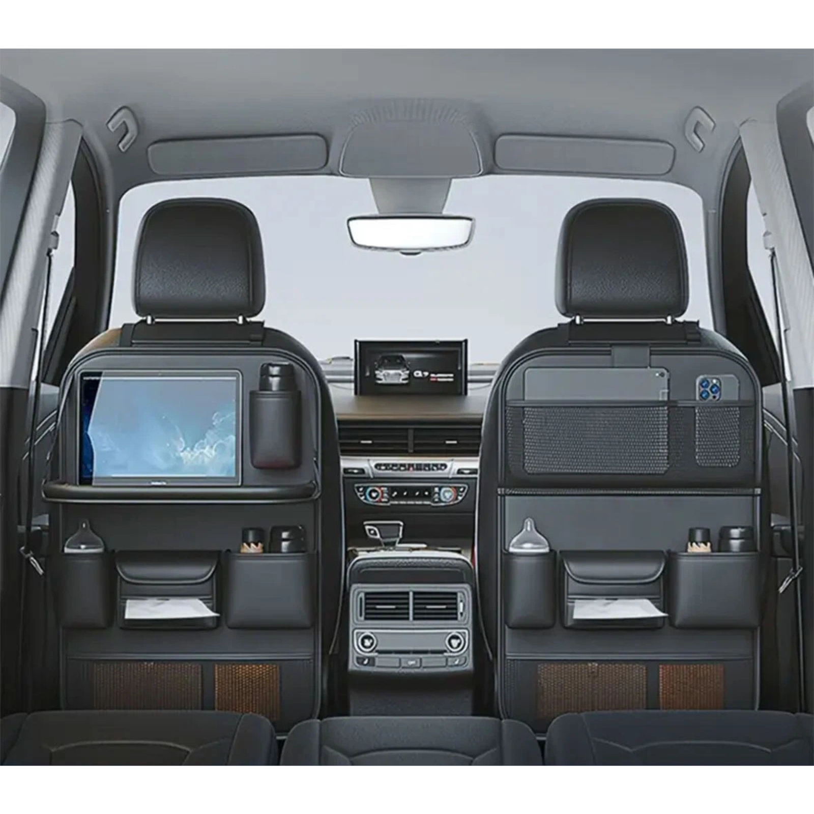Storage Car Seat Back Bag Foldable Dining Table Travel Organizer