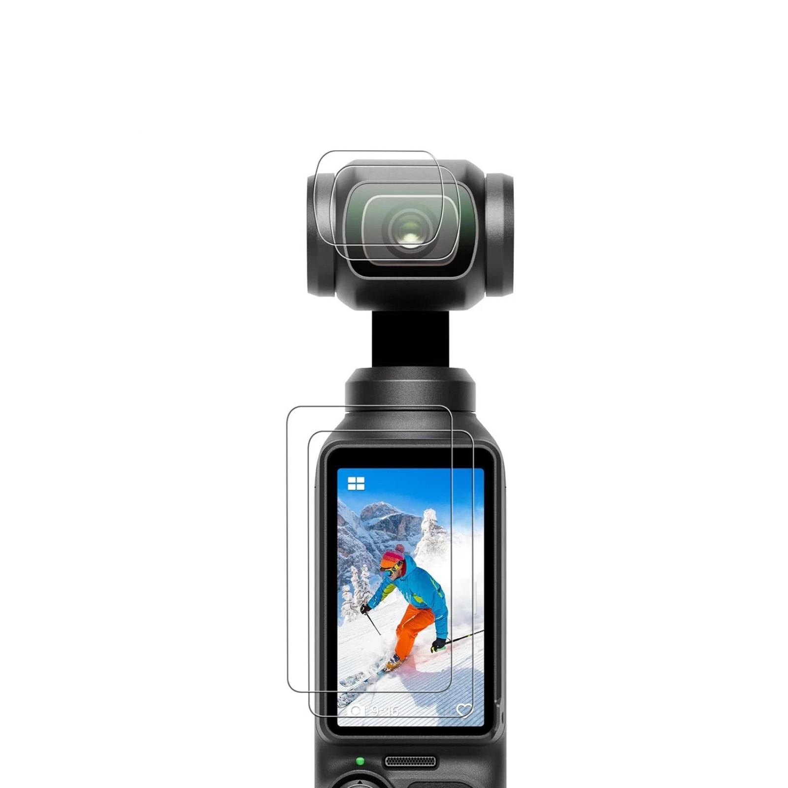 Tempered Glass Screen Protector DJI Osmo Pocket 3 Full Camera Lens Guard