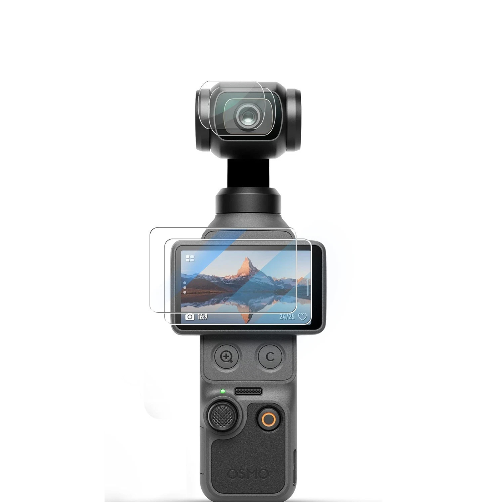 Tempered Glass DJI Osmo Pocket 4 Screen Full Lens Camera Protector Film Guard