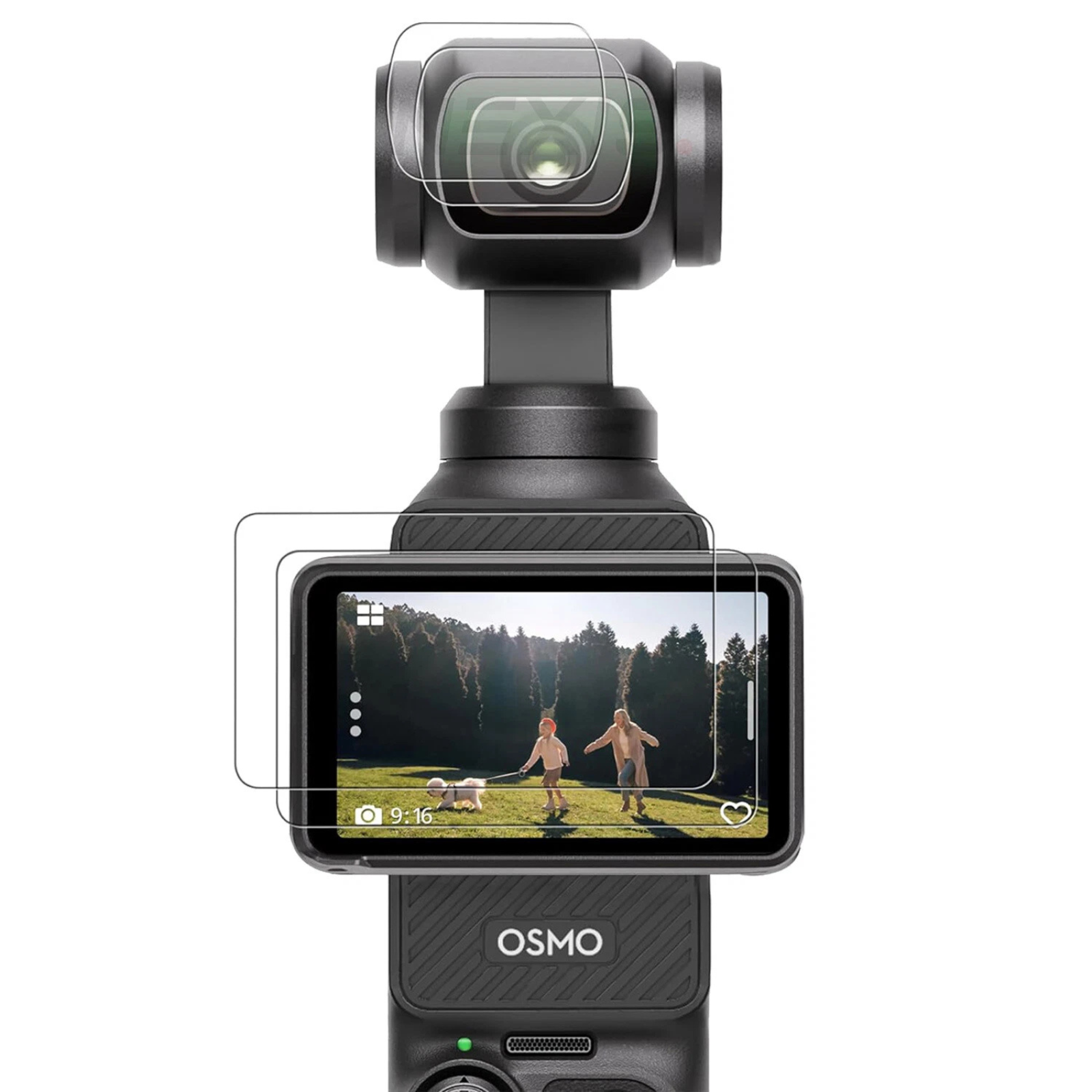 Tempered Glass DJI Osmo Pocket 4 Screen Full Lens Camera Protector Film Guard