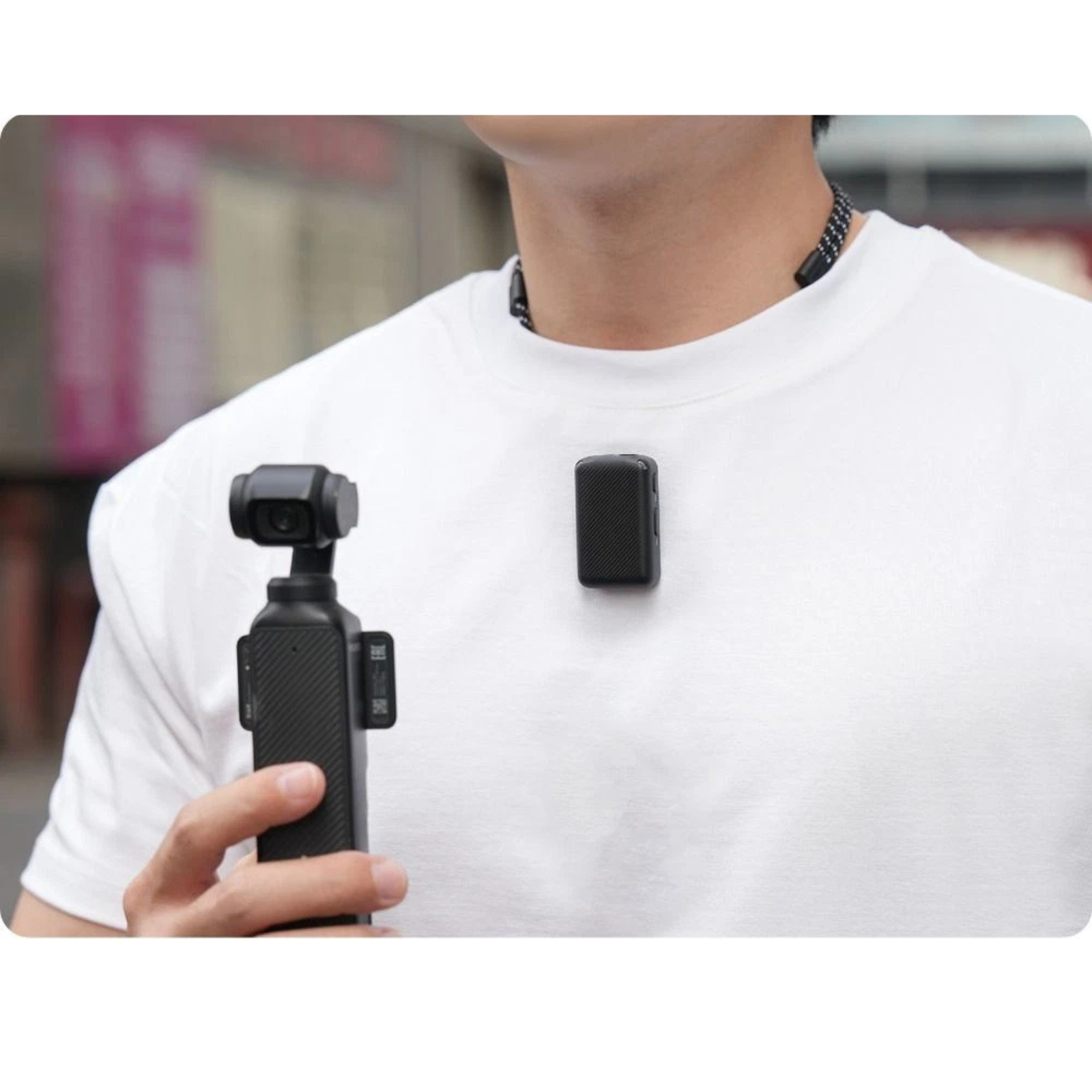Magnetic POV Lanyard Neck Mount Stand DJI Osmo Shooting Holder Strap