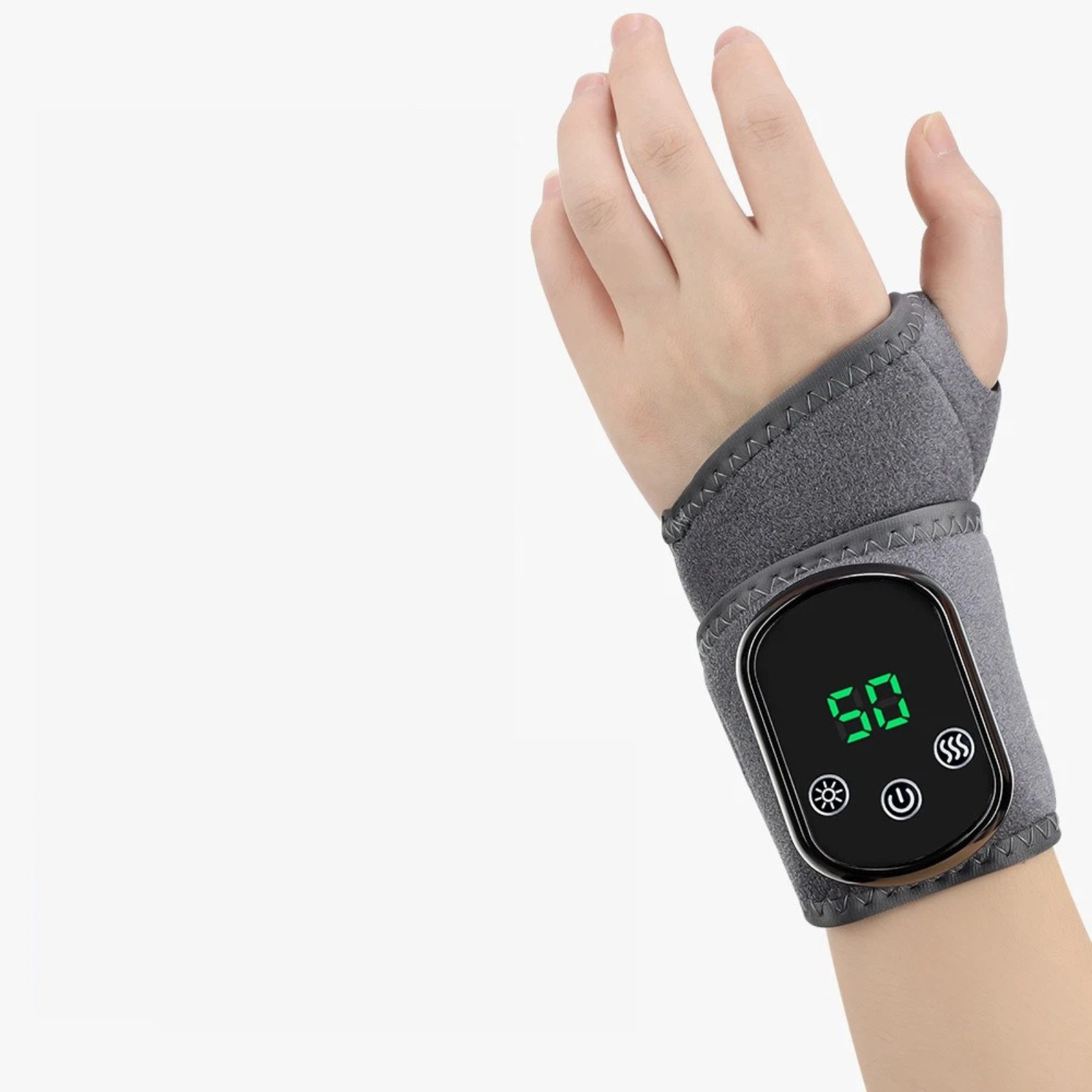 1x Heated Vibration Wrist Brace Electric Wrap for Hand Comfort