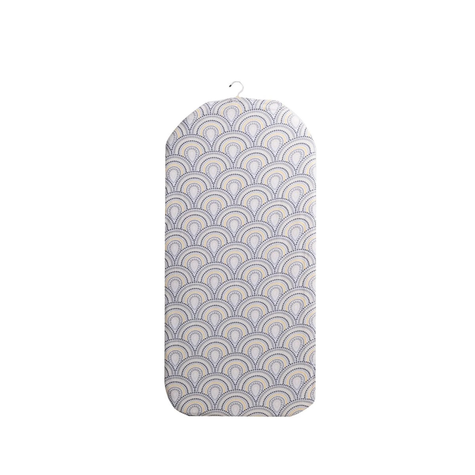 Peacock Pattern Hanging Ironing Board Foldable Storage Friendly Design