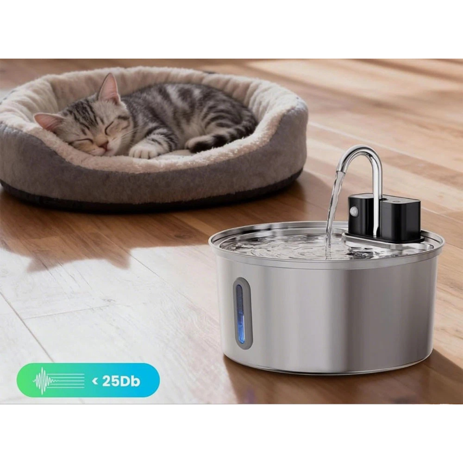 3.2L Automatic Electric Pet Water Fountain Dog Cat Drinking Dispenser