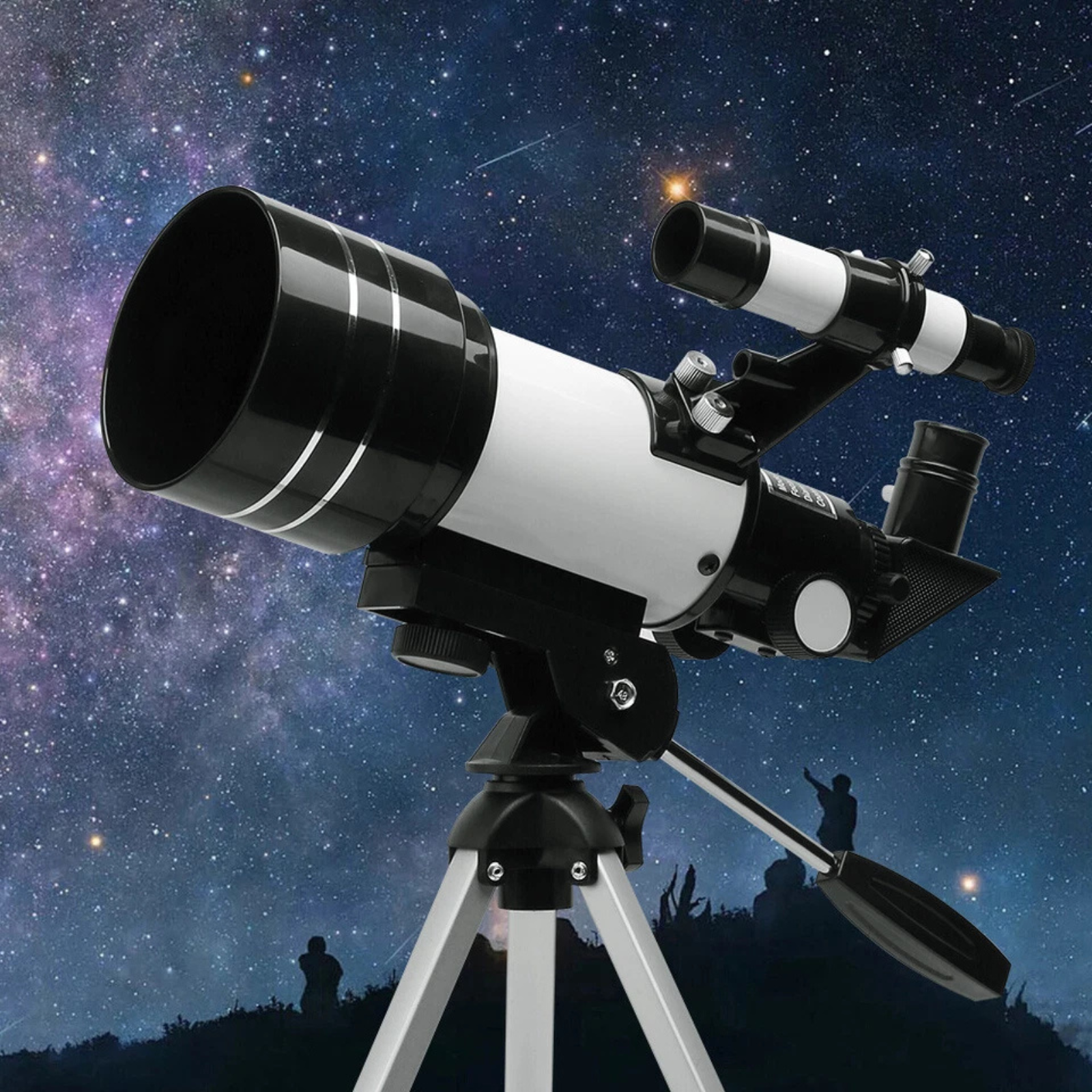 350X HD Astronomical Telescope with Tripod Outdoor Monocular Scope