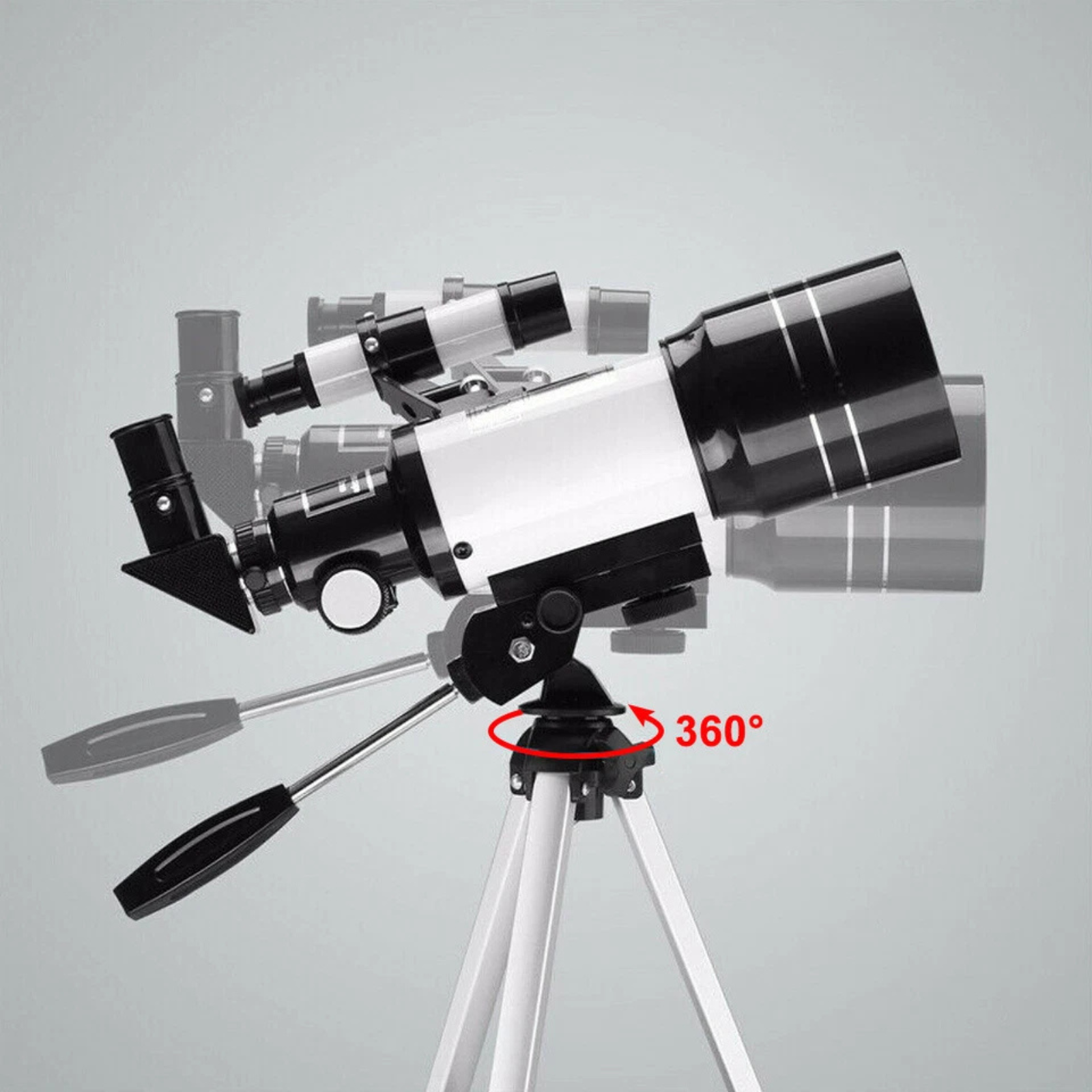 350X HD Astronomical Telescope with Tripod Outdoor Monocular Scope