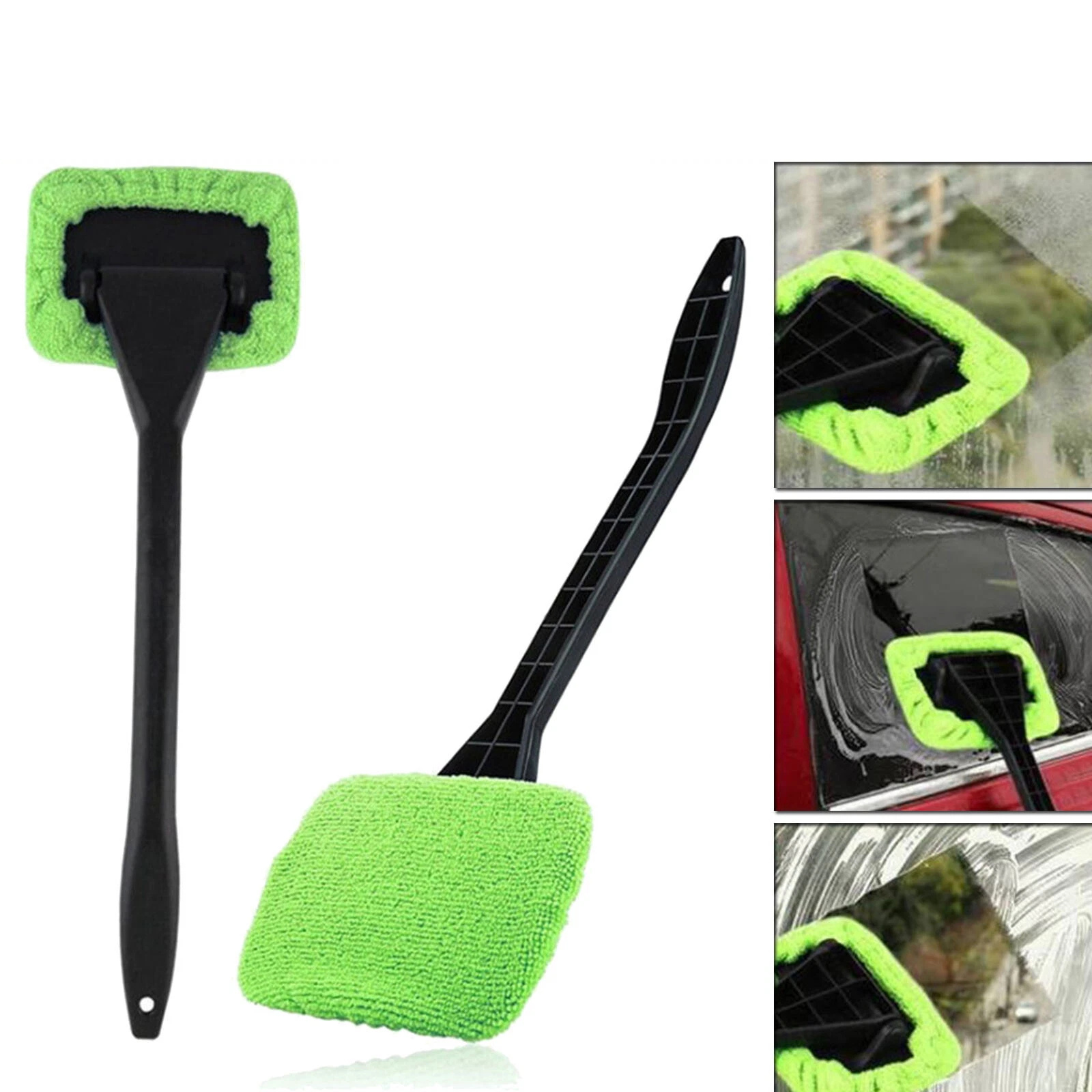 2xCar Windshield Cleaner Auto Window Glass Cleaning Brush Tool