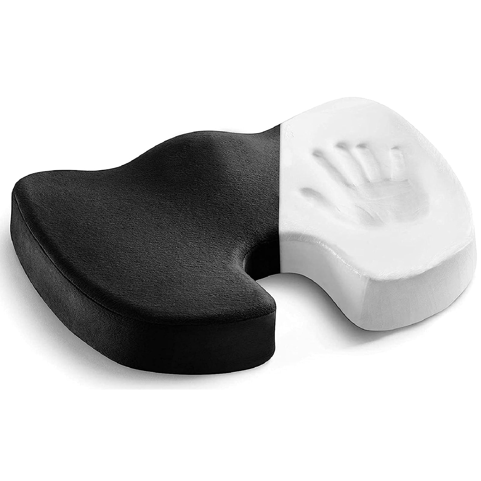 Orthopedic Memory Foam Seat Cushion Back Pain Relief Chair Pillow Support