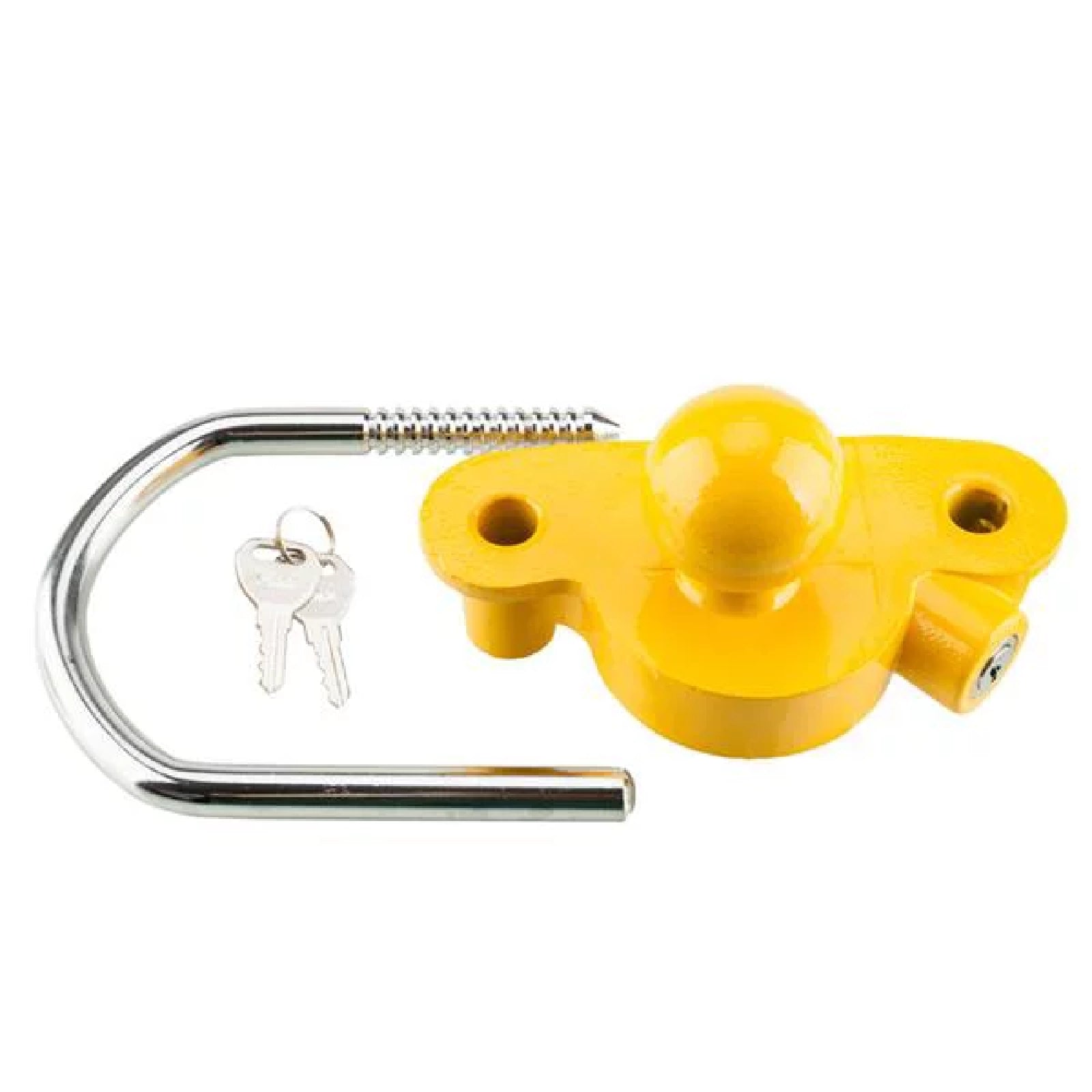 Trailer Hitch Lock Universal Coupling Tow Ball 2 Keys Caravan Parts Anti Theft