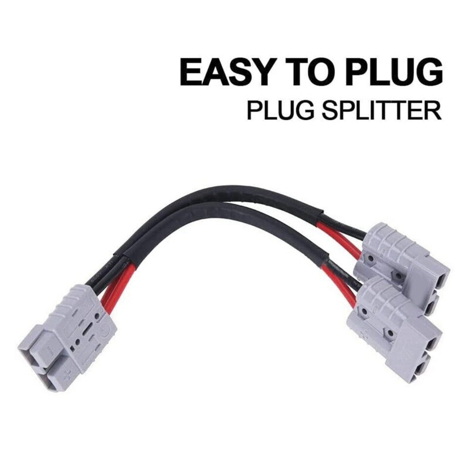 6mm Automotive Cable Genuine Anderson Plug Connector Double Y Adaptor 50 Amp