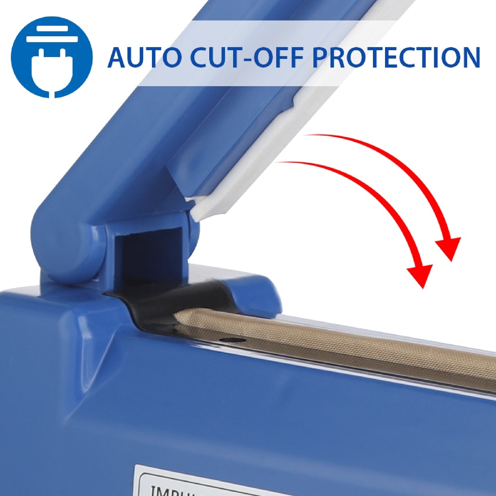 200mm Impulse Heat Sealer Vacuum Bag Food Storage Sealing Electric Machine