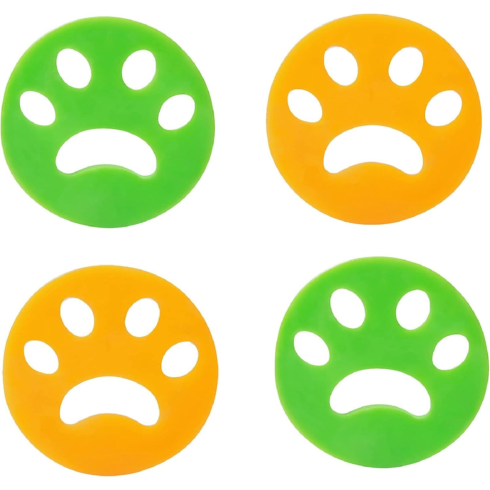 Pet Hair Remover Cat Fur Dog Hair Lint Remover Laundry Washing Machine 4 Pieces