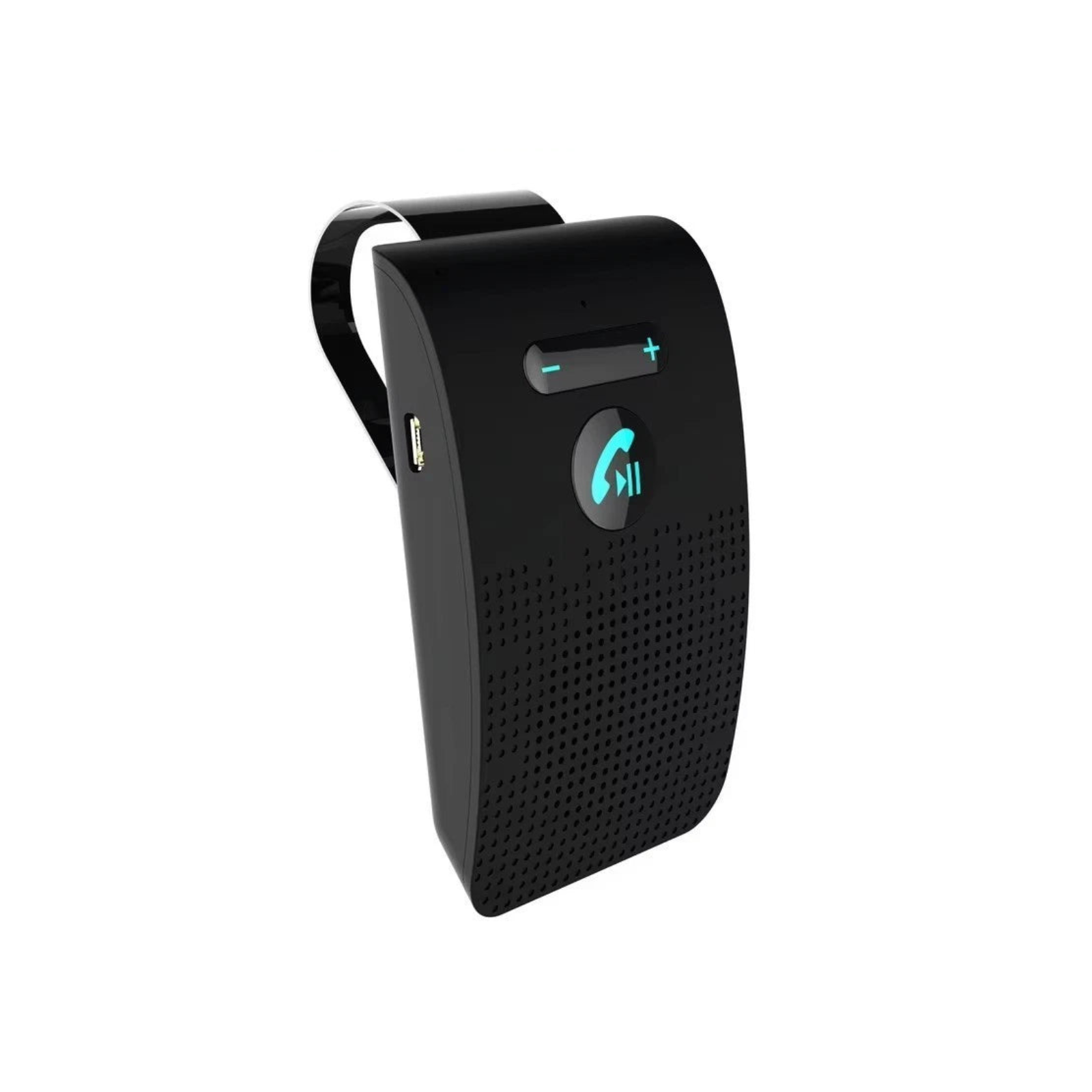 Handsfree Car Kit Speaker Phone Sun Visor Clip Wireless Car Bluetooth Black