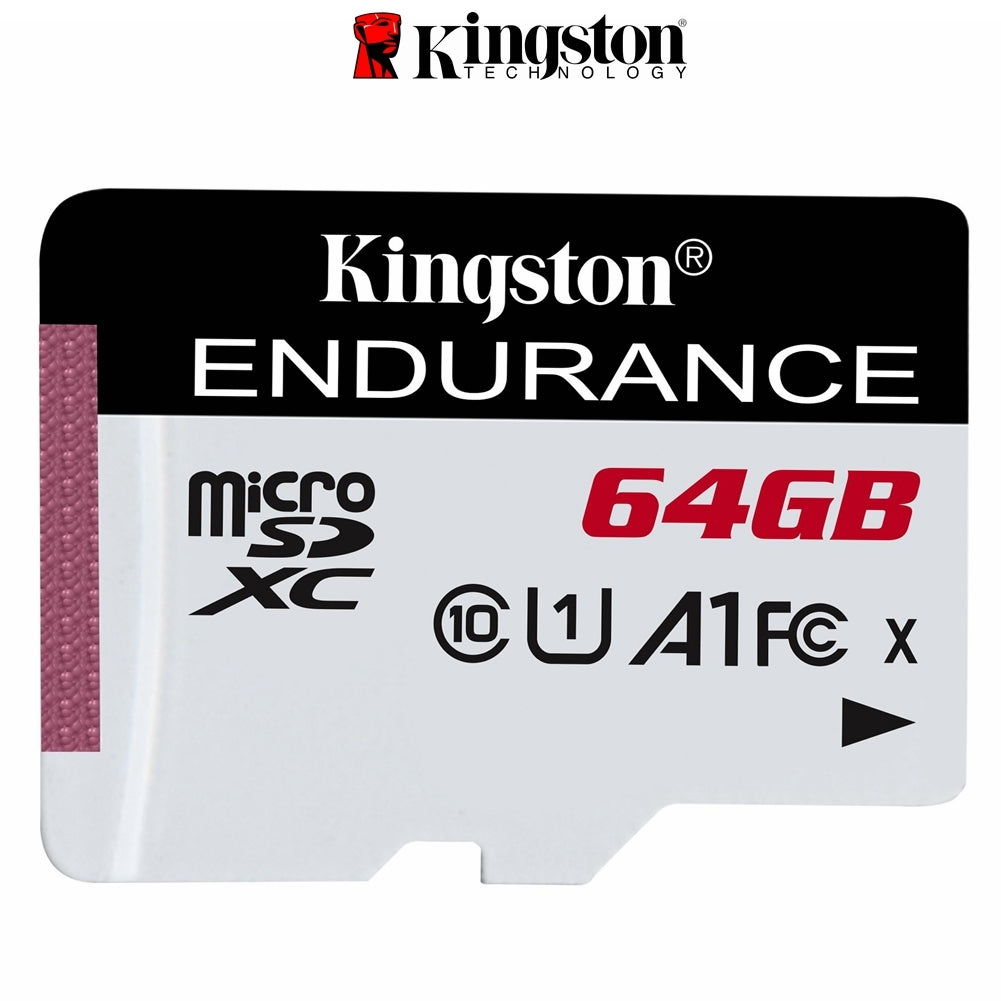Kingston Micro SD High-Endurance 64GB for Mobile Phone Security Body Dash Cams