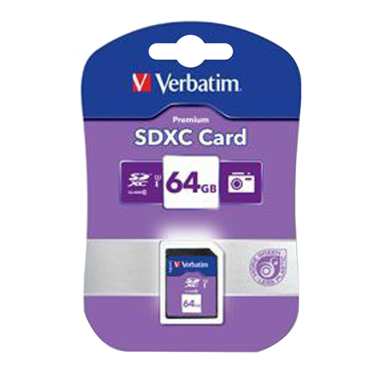 Verbatim SDXC 64GB (Class 10 UHS-I) Up to 45MB/Sec 300X Read Speed
