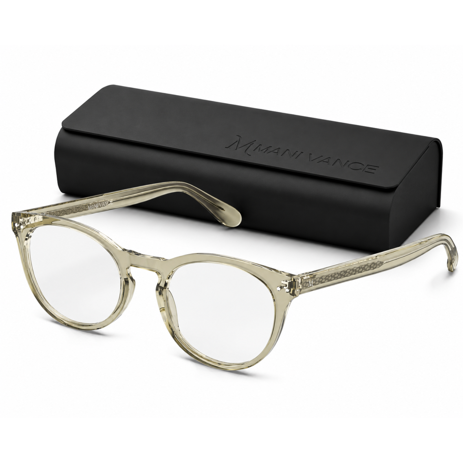 MANI VANCE Taylor Brown Blue Light Blocking Computer Glasses Eye Protection