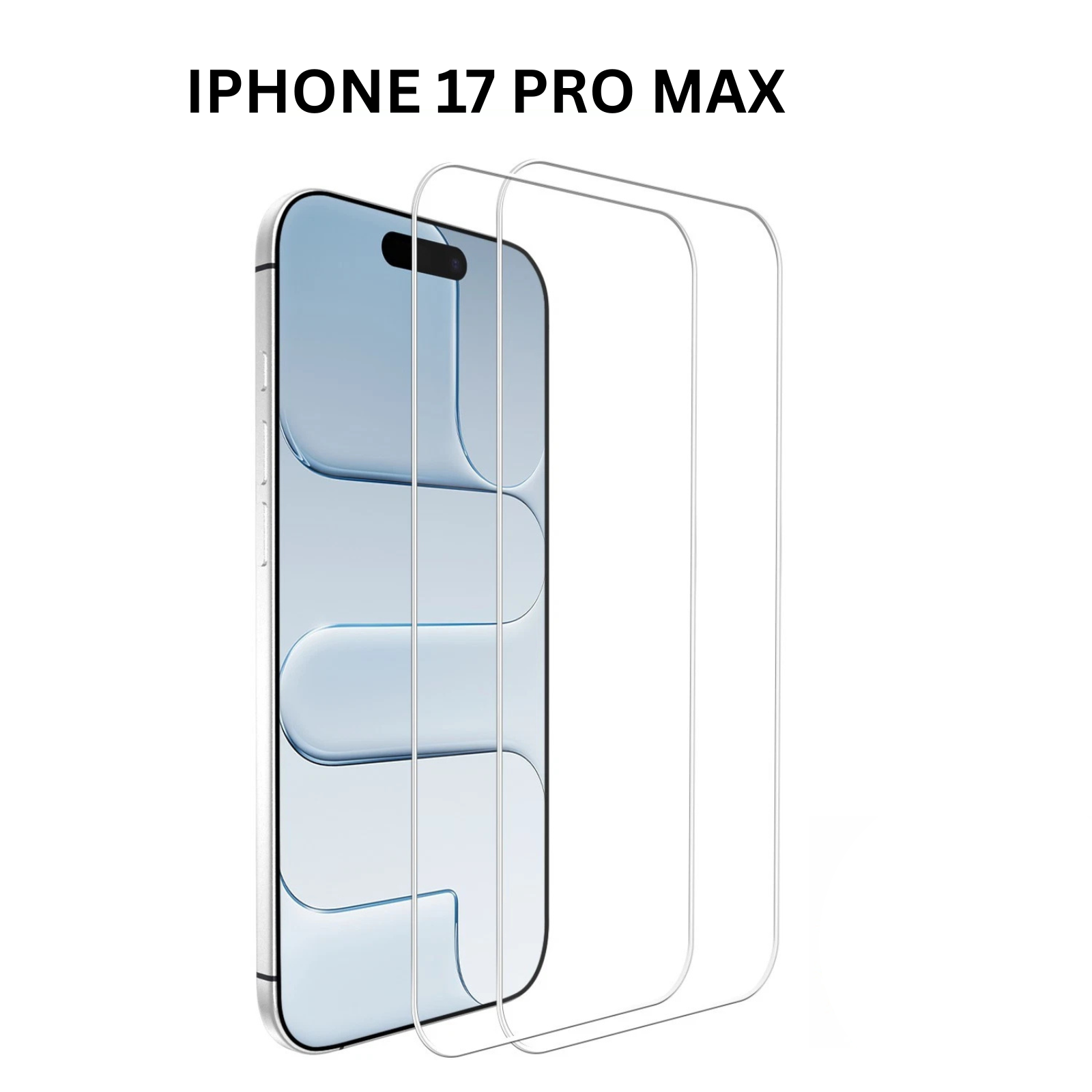 Anti Scratch Film iPhone 17 Pro Max Tempered Glass Screen Protector