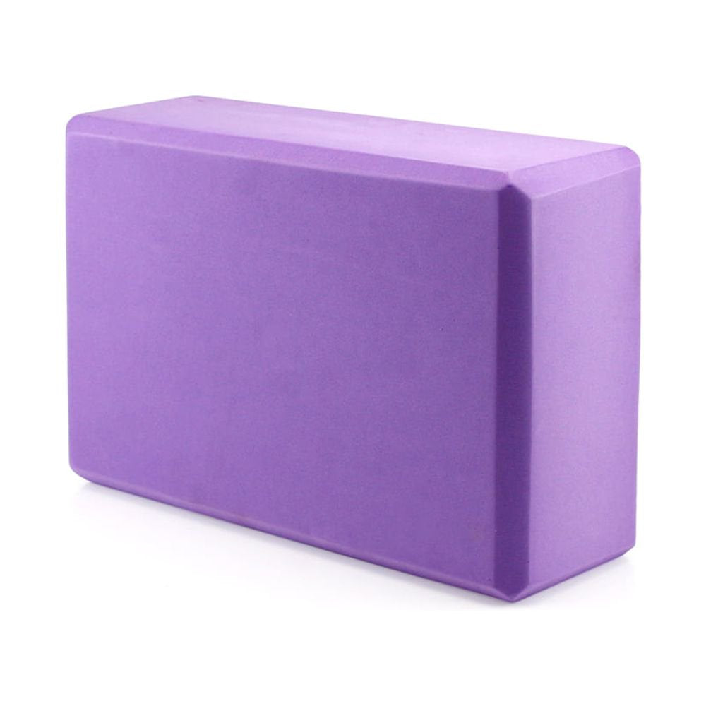 2PCS Home Exercise Fitness Gym Sport Tool Yoga Block Foaming Brick Purple