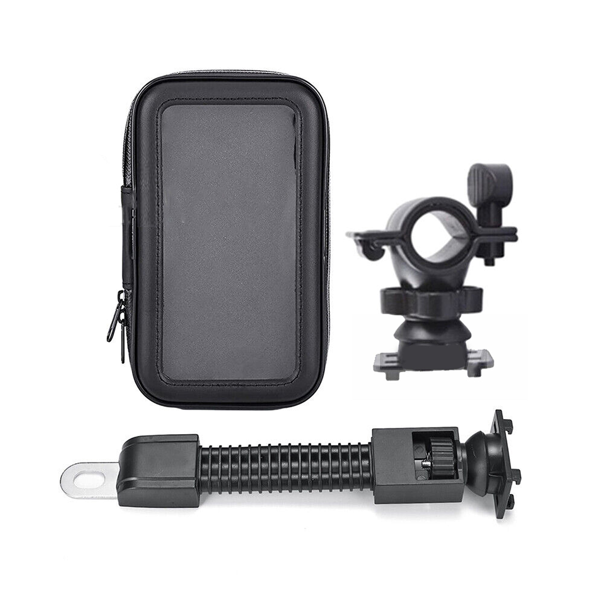 Bicycle Mount Waterproof Mobile Phone Holder Case Bike Motorcycle Handlebar