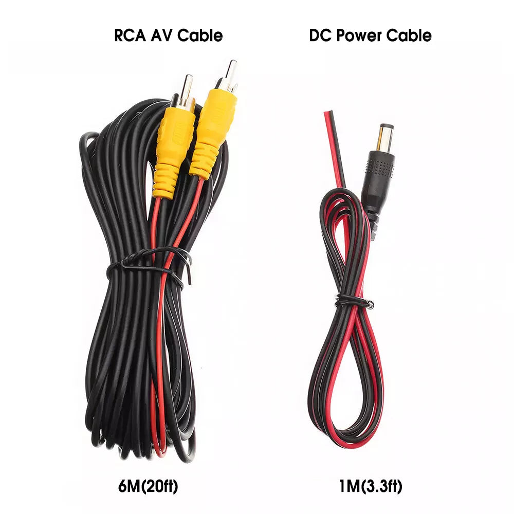 HD 1080P Rotatable Backup Cam Front Rear Video Cam Universal Car Reverse Camera