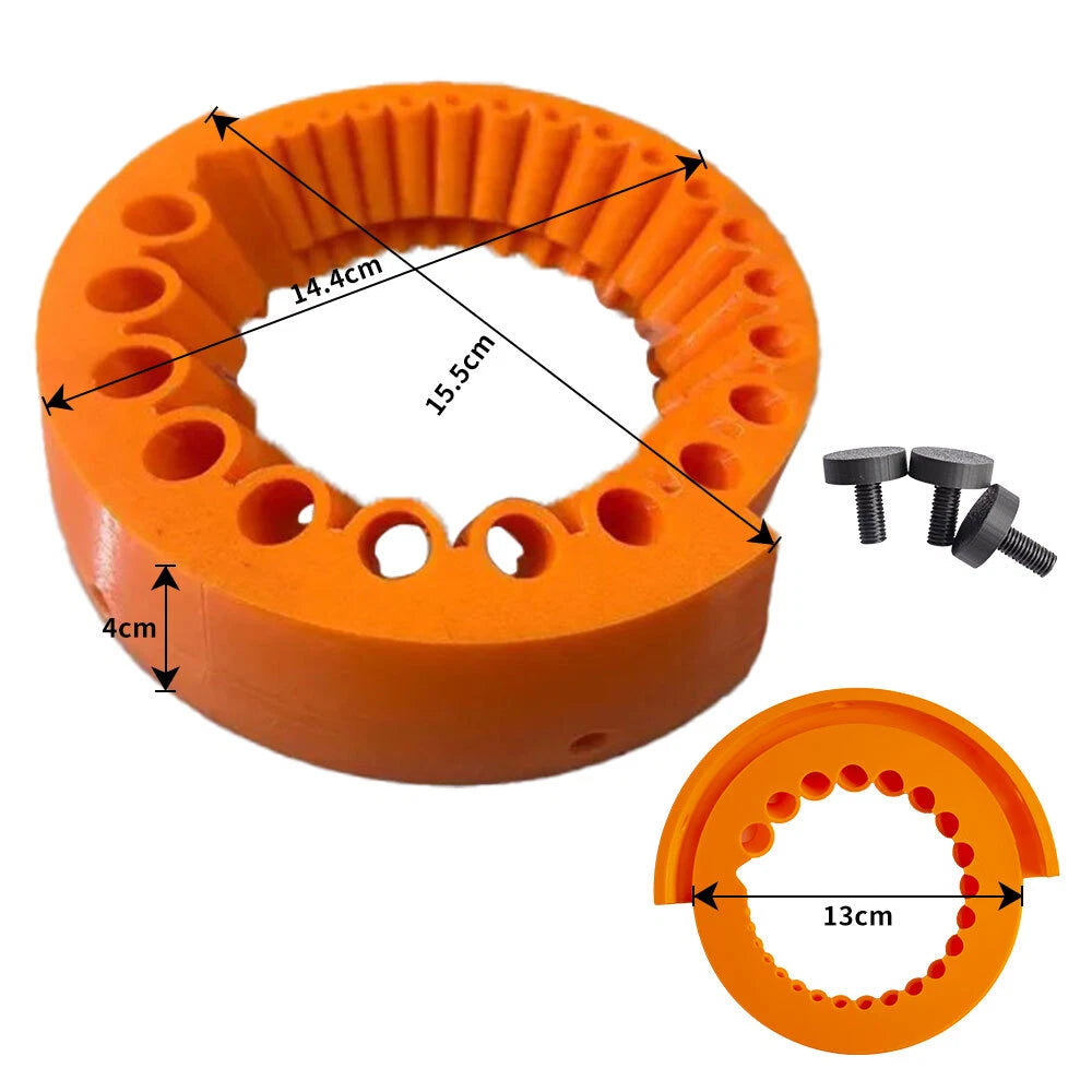 Polishing Grinding Tool Multipurpose Drill Bit Grinding Sharpener Orange