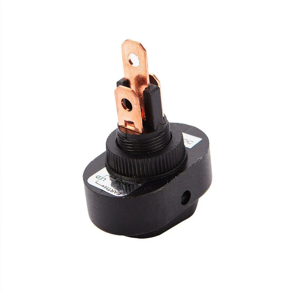 8pcs Car Motor Boat Heavy Duty Red LED OFF/ON Rocker Toggle Switch 12V 30A