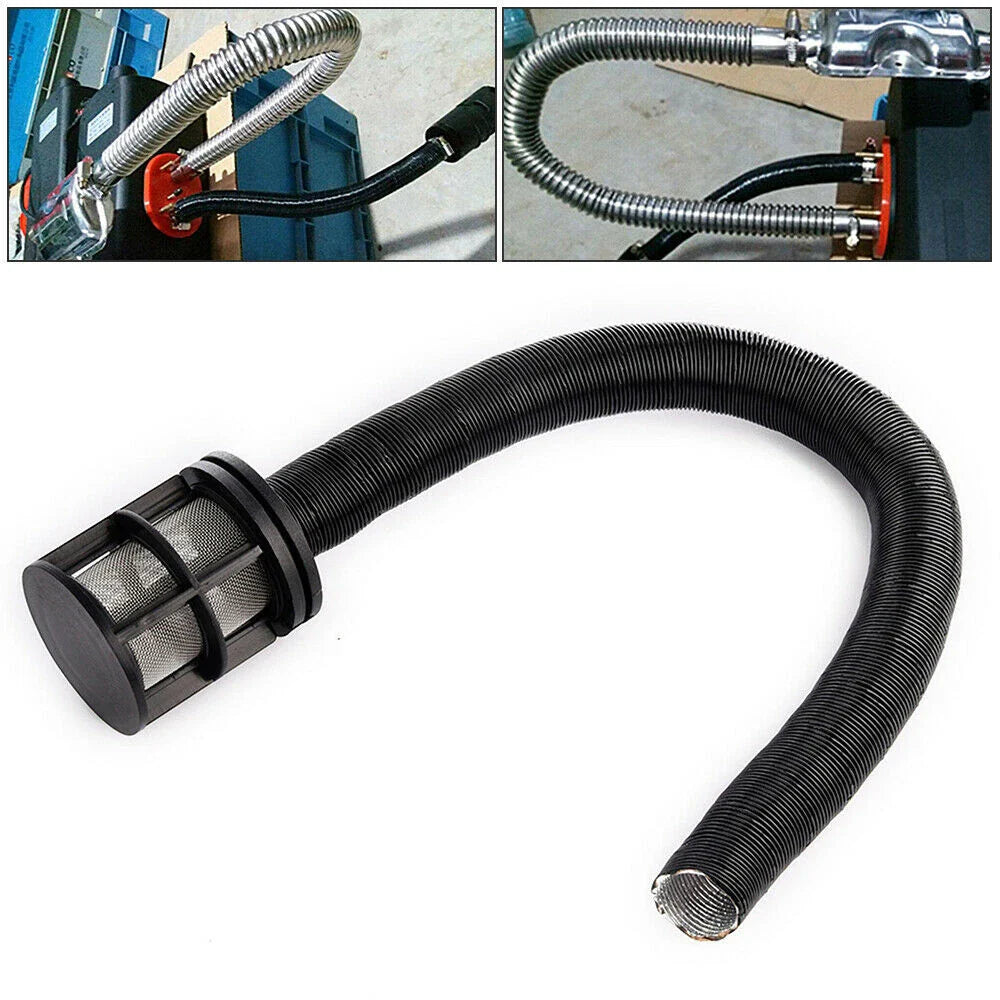 Car Parking 120cm Exhaust Pipe Hose Air Diesel Heater 25mm Silencer Muffler Kit
