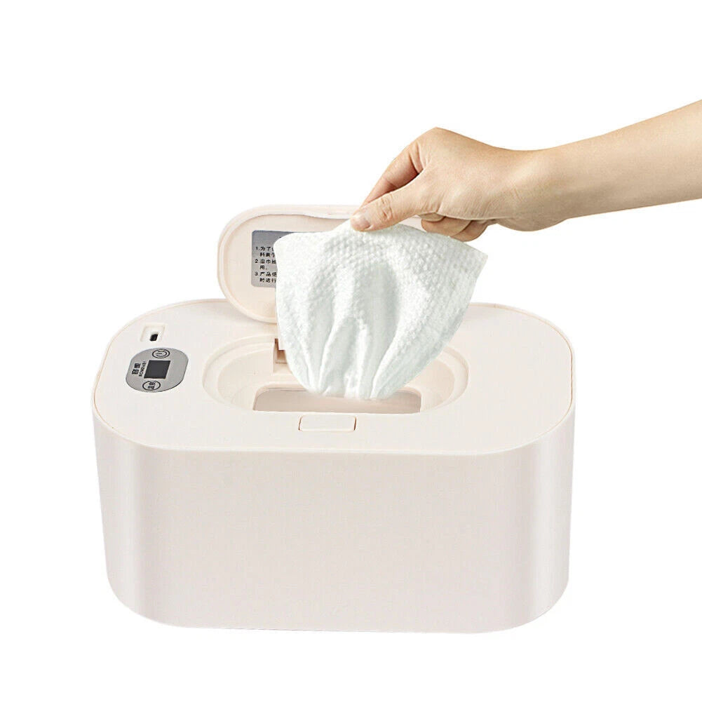 Wet Wipes Heater Dispenser Intelligent Baby Wipes Warmer Holder Heating Box