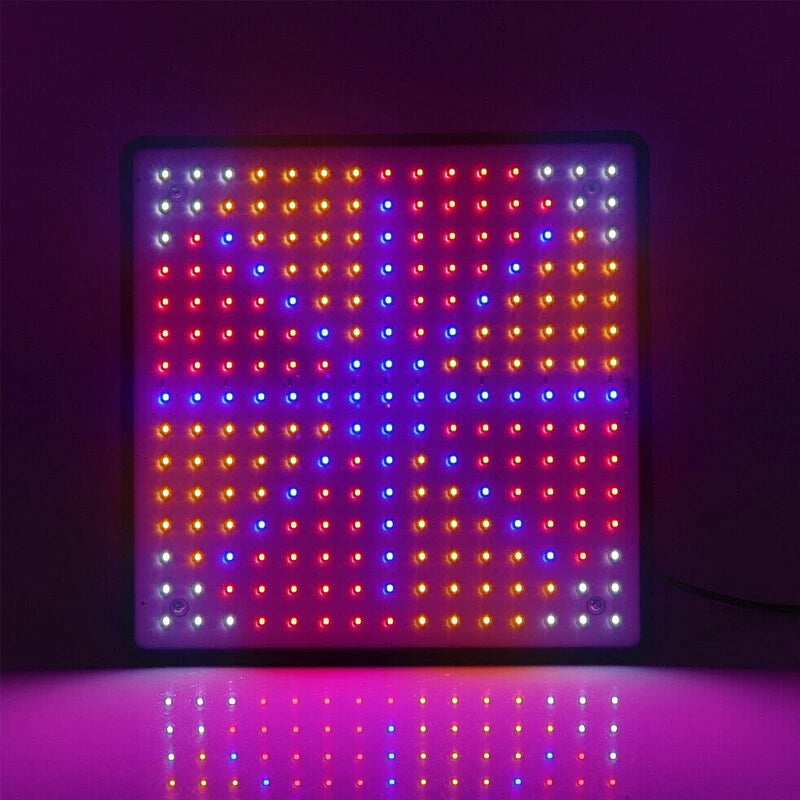 2000W Hydroponic Growing Lamp 25 LED Grow Light Plant Flower Veg Indoor Kits