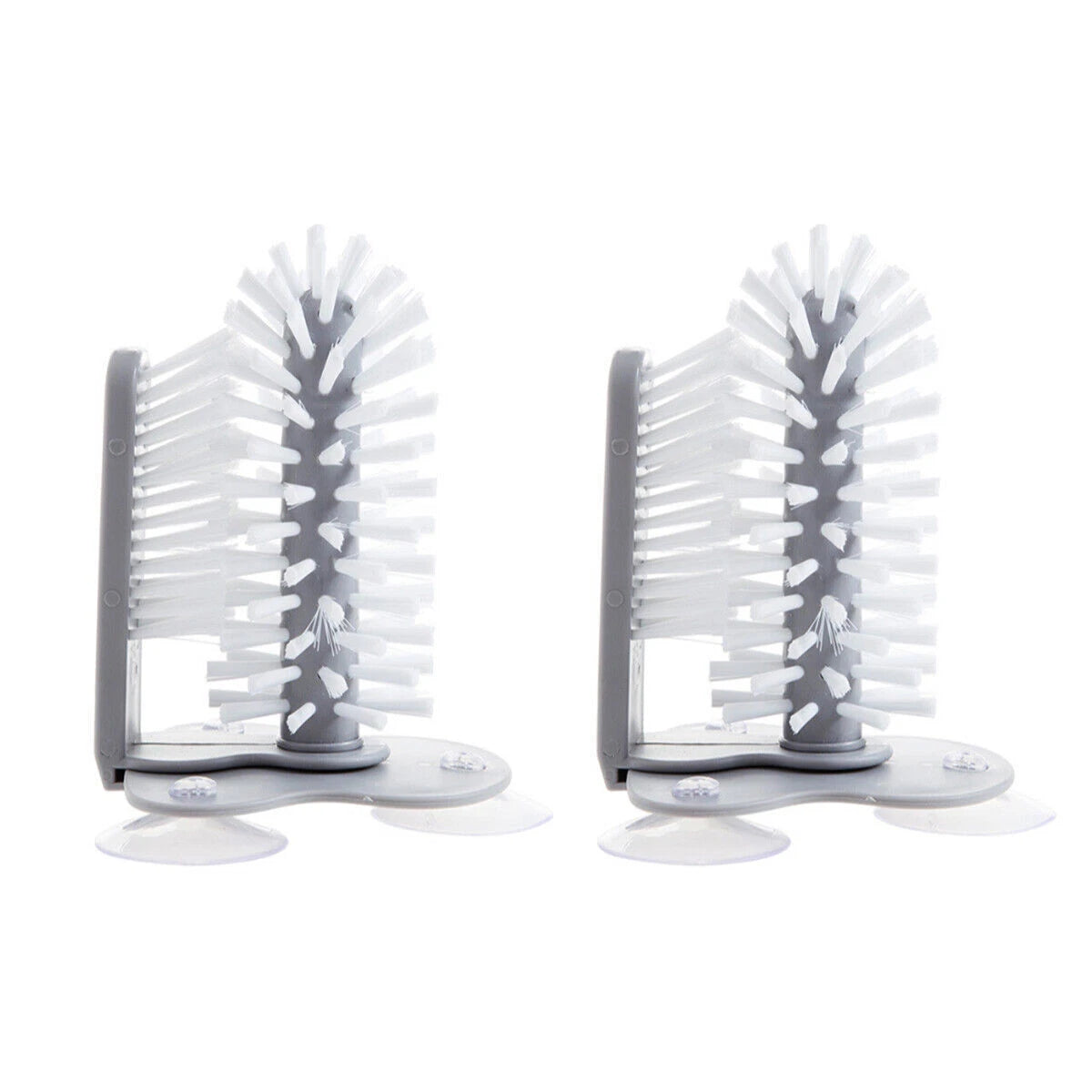 Glass Cup Brush Suction Cup Sink Water Bottle Cleaning Brush Kitchen Tool