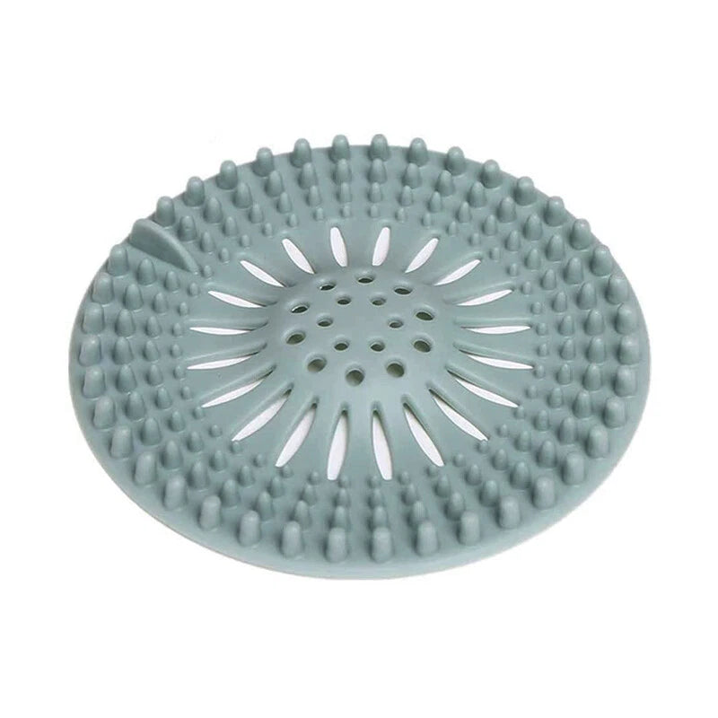 Bathroom Floor Laundry Hair Stopper Plug Silicone Drain Cover Sink Catcher