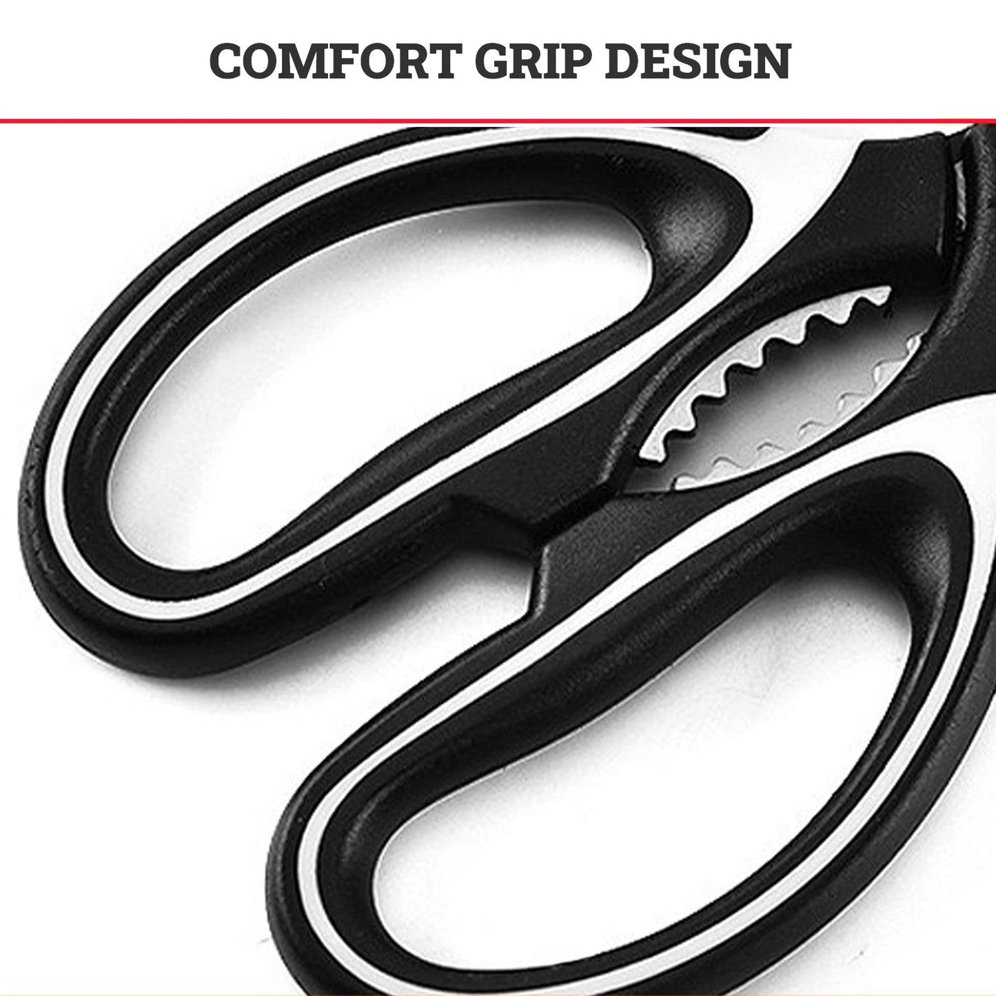 Stainless Steel Multi Purpose Sharp Meat Scissor Kitchen Scissors Heavy Duty