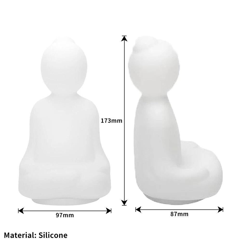 Mindfulness Breathing Buddha Night Light Stress Anxiety Relief Light