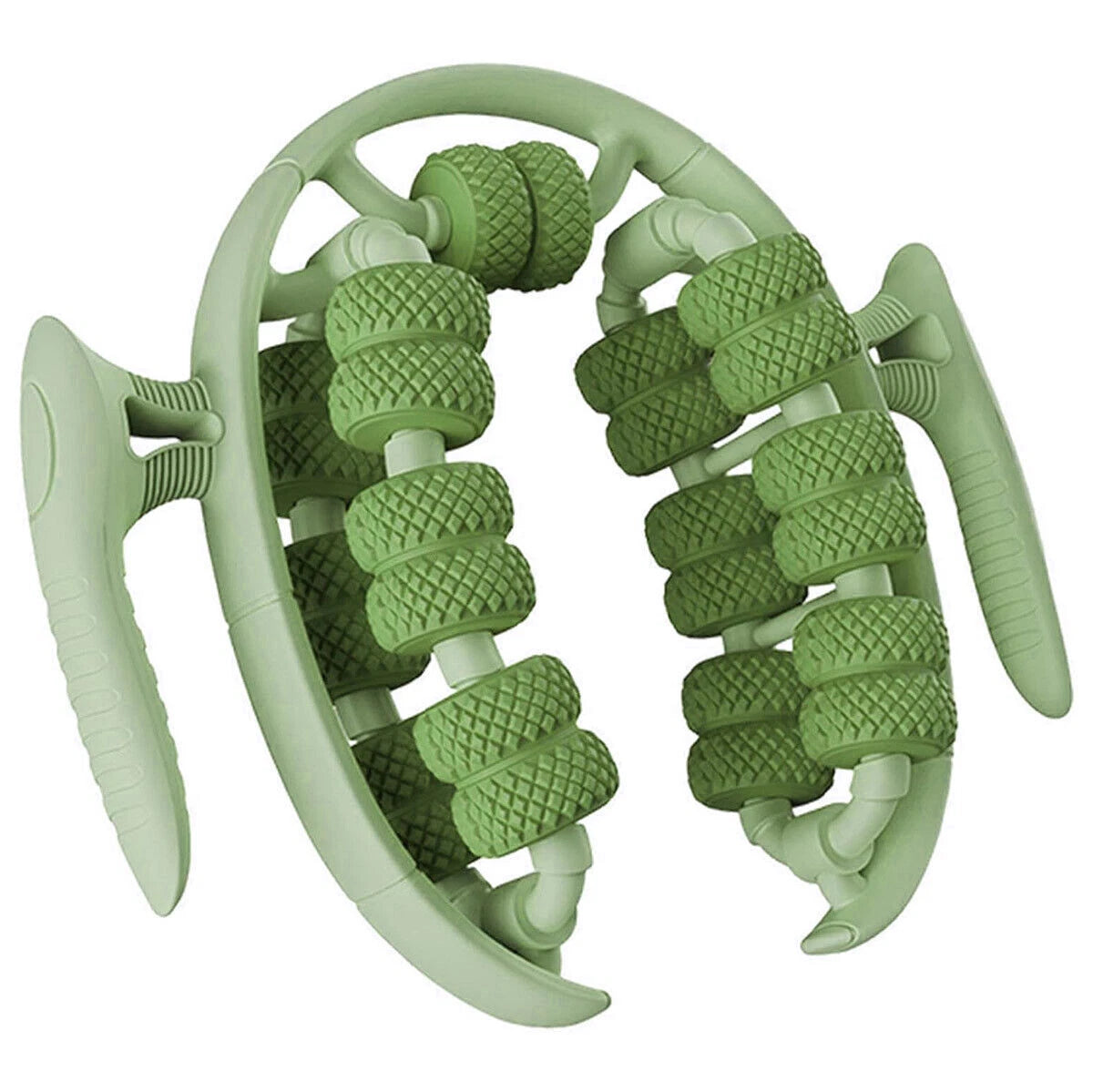 Wheel Calf Relaxation Yoga Fitness Leg Muscle Massager Roller 26 Round Green