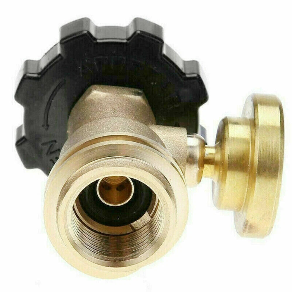 Propane Bottle Adaptor Pressure Gauge Level Indicator QCC Gas Suitable