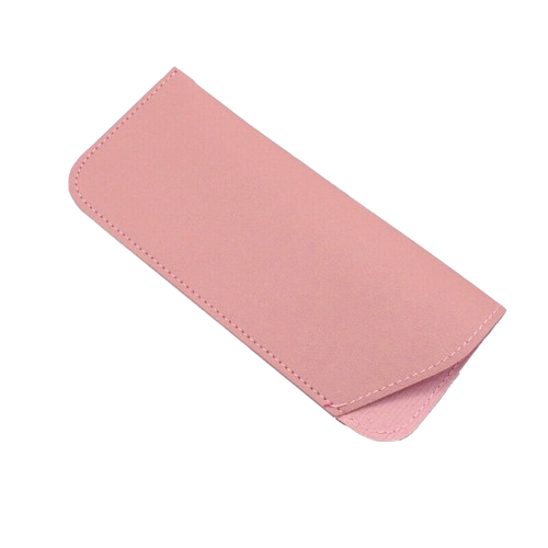 Soft Pouch Bag Pocket Leather Eyeglass Sunglasses Reading Glasses Case