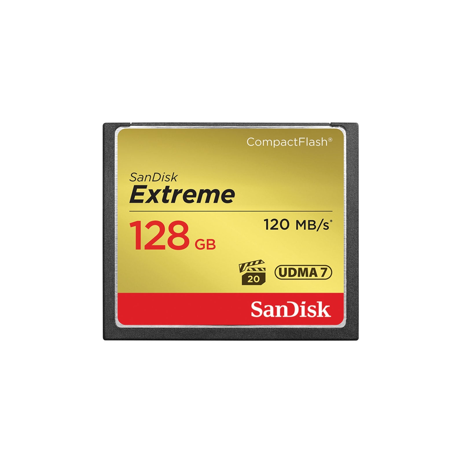 SanDisk Extreme UDMA7 128GB Compact Flash CF Memory Card DSLR Camera Full HD